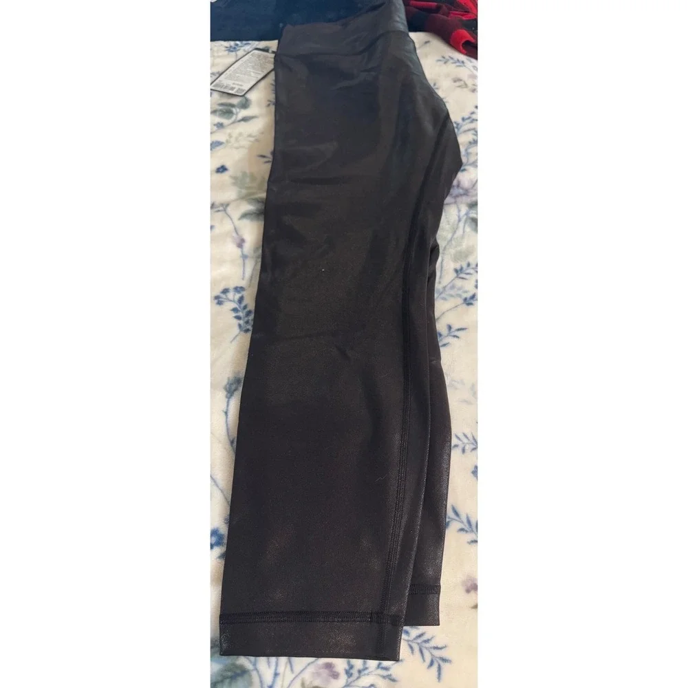 Lululemon Wunder Train HR Tight 25 Foil Special Edition Black RFXB 12 LW5EB3S